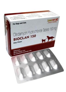 Sava Healthcare Bioclan Clindamycin Hydrochloride Tablets 150mg